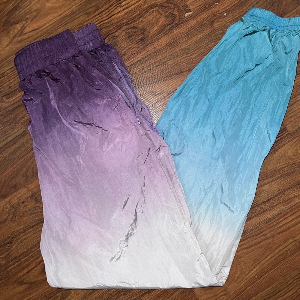 Multi coloured urban outfitters nylon pants